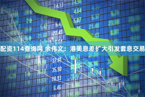 配资114查询网 余伟文：港美息差扩大引发套息交易